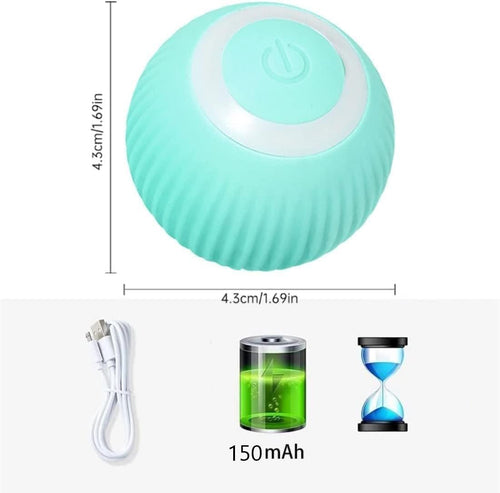 Mkitnvy Interaktives Katzenspielzeug Ball